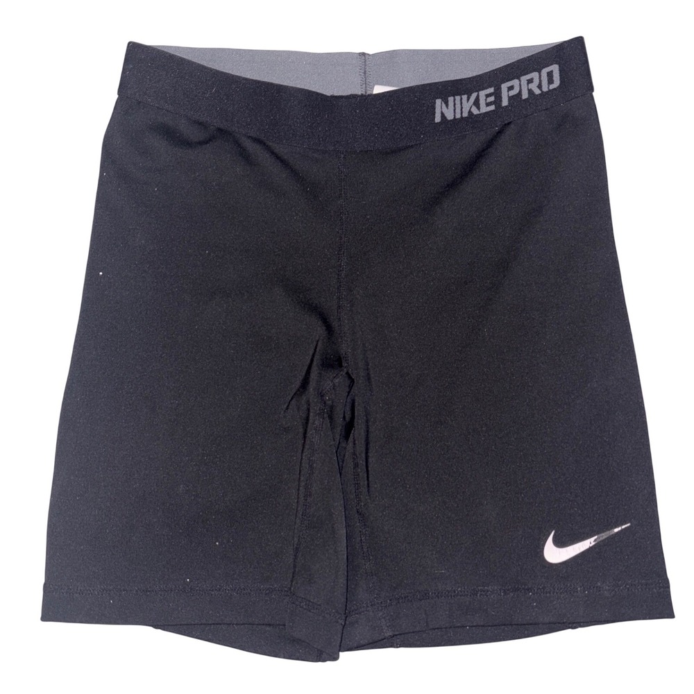 Nike‎ Pro Dri-FIT Women's Black 3" Lycra Spandex Shorts, Small